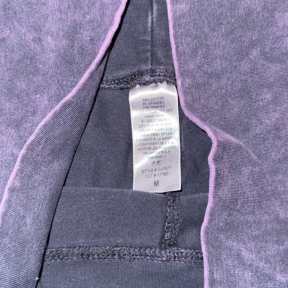 Hard Tail Forever Mineral Wash Flare Yoga Pants - Picture 5 of 8